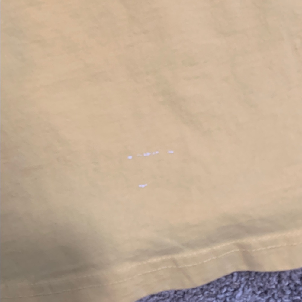 Spirit Jersey Disneyland Yellow Long Sleeve Unisex Shirt Size XL - Picture 9 of 9